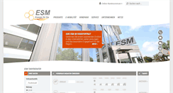 Desktop Screenshot of esm-selb.de